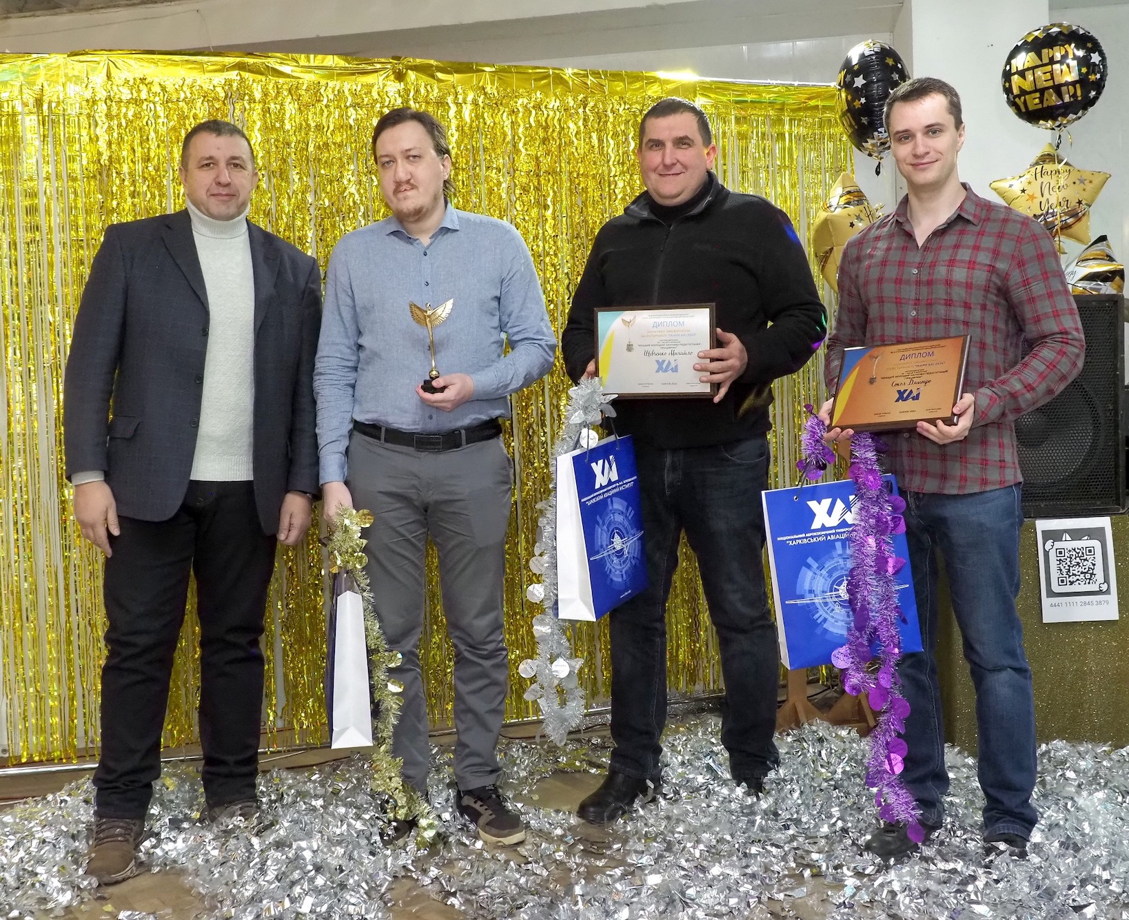 The department staff congratulates Oleh VIUNYTSKYI!